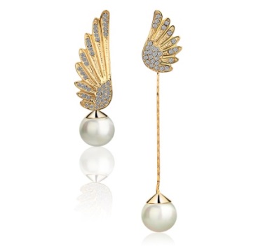 жемчужные серьги (pearl earrings) - фото 1