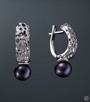 Серьги с жемчугом - фото 1