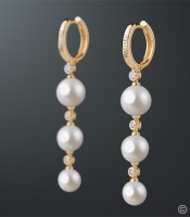 Серьги с жемчугом - фото 2