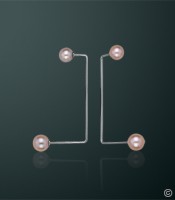 Серьги с жемчугом - фото 1