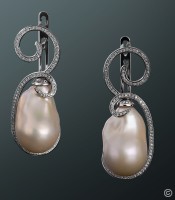 Серьги с жемчугом - фото 2