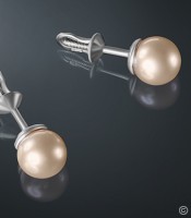 Серьги с жемчугом - фото 1