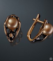 Серьги с жемчугом - фото 3