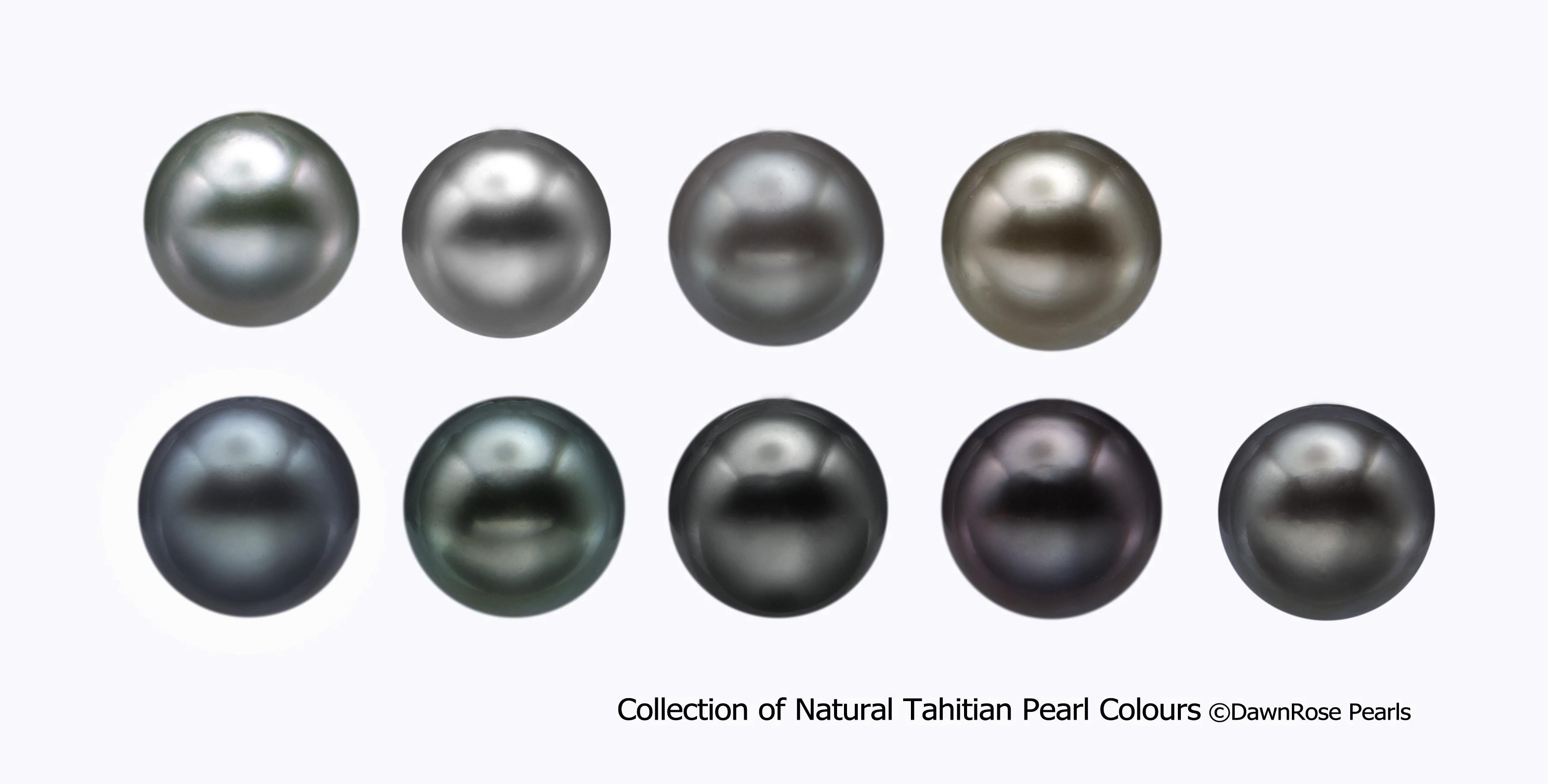 collection of natural tahitian